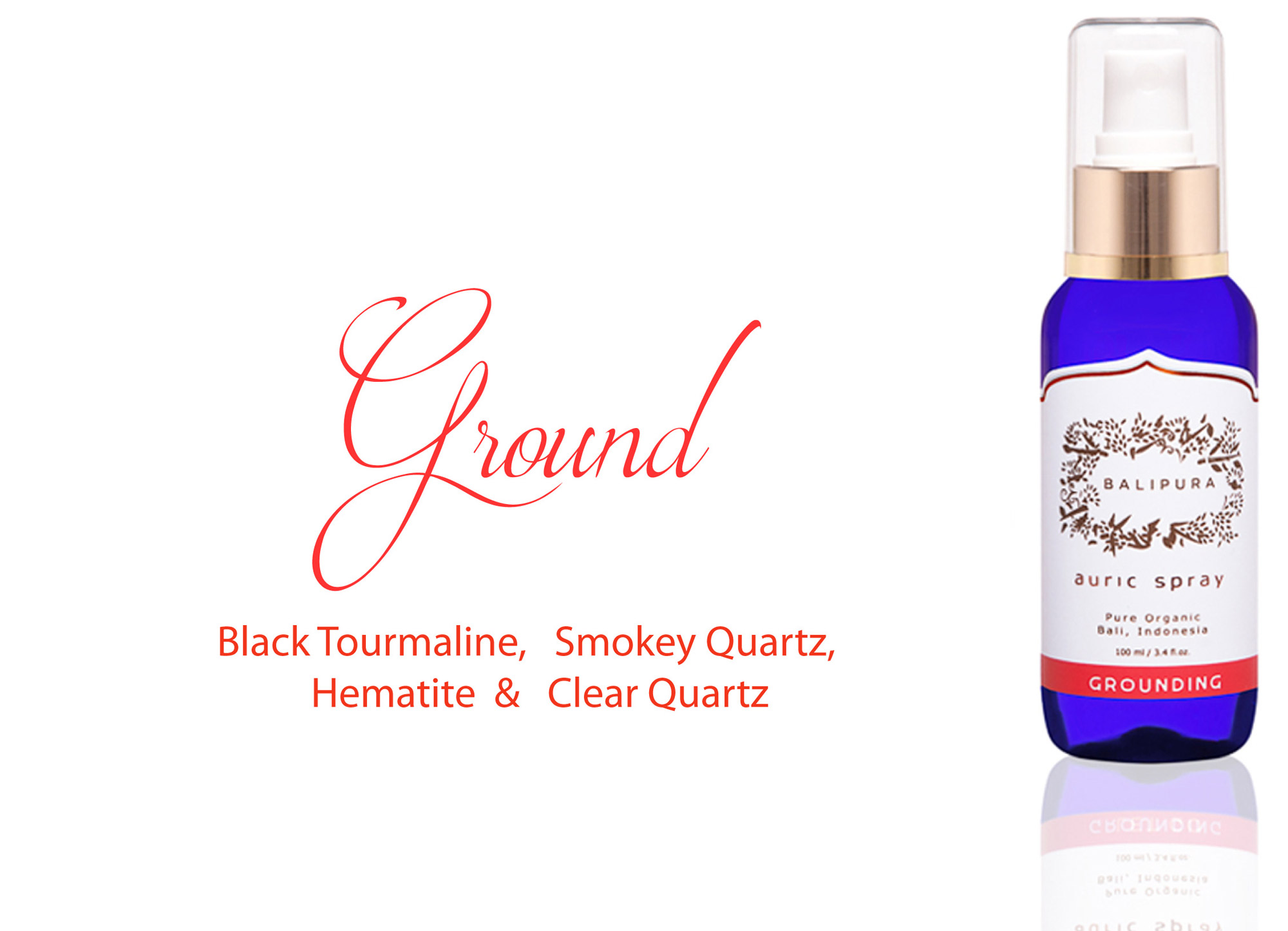 Grounding Hematite Crystal Room Spray