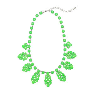 Leaf Necklace - Green