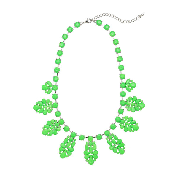 Leaf Necklace - Green