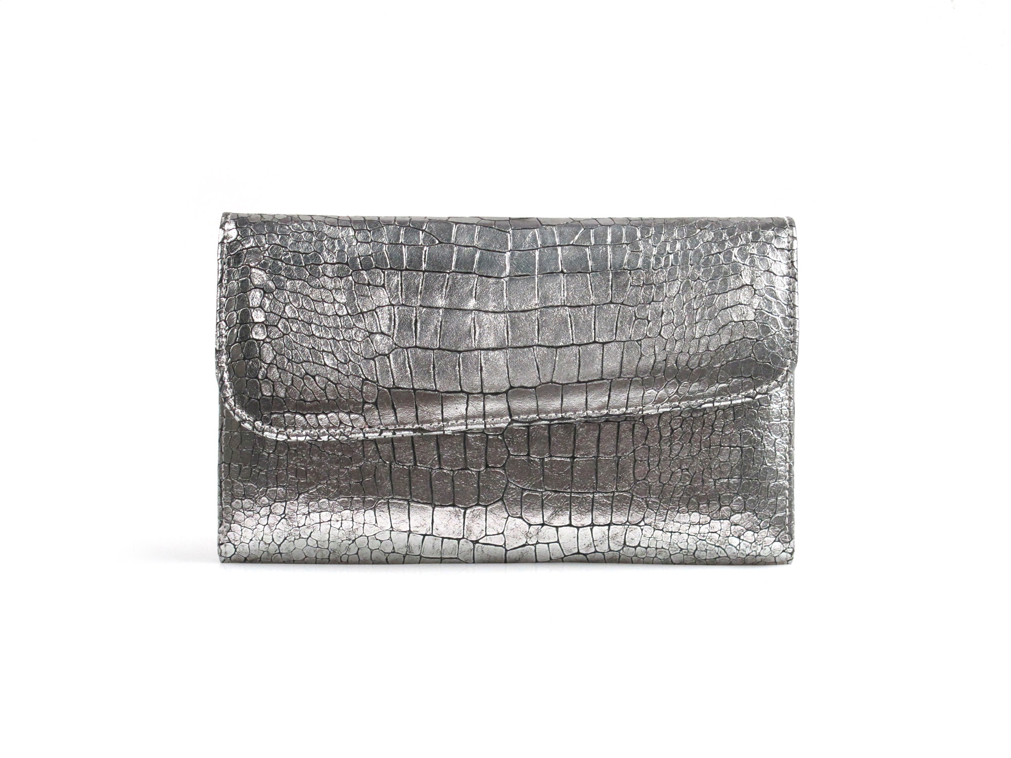 Vintage Metallic Contrast Clutch - Sample 1 Vintage Metallic Contrast Clutch - Sample